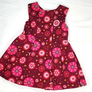 GENUINE KIDS FROM OSHKOSH FLORAL PRINT DRESS SIZE 2T